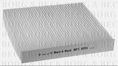 BORG & BECK bfc1051 -  Фильтр воздуха в салоне